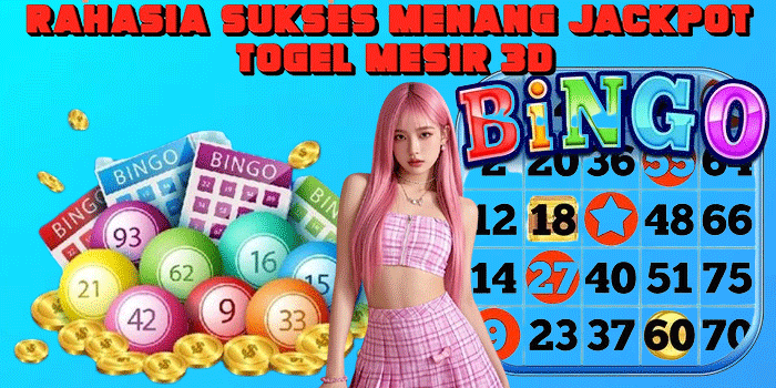 Rahasia Sukses Menang Jackpot Togel Mesir 3D